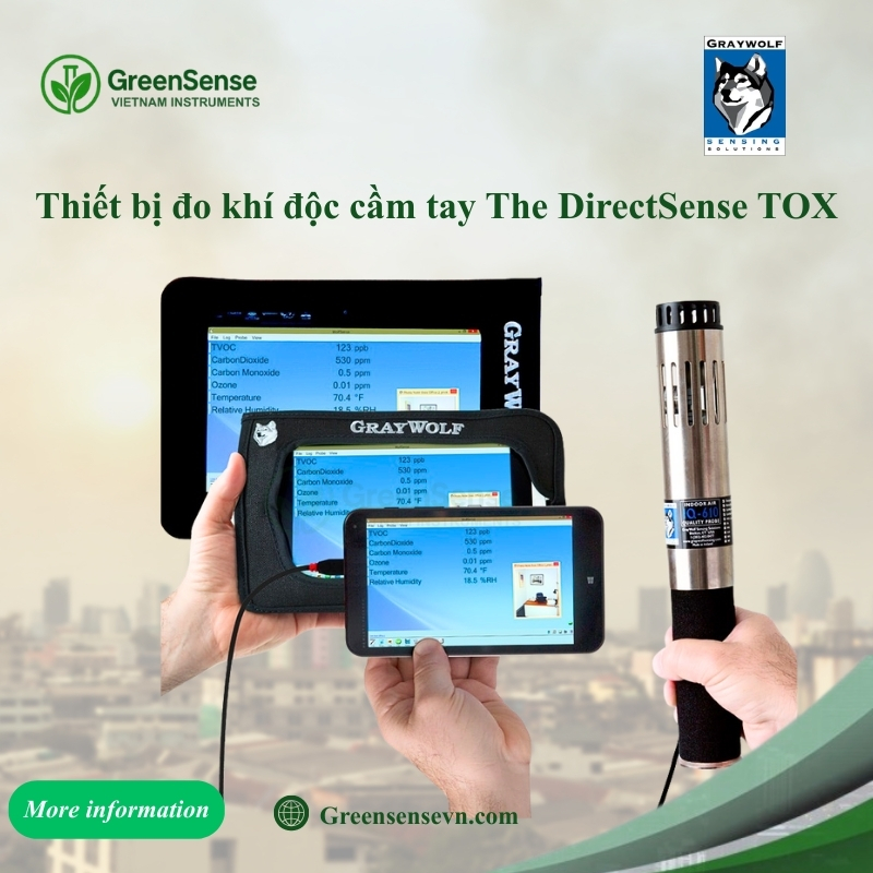 Thiết bị đo khí độc cầm tay The DirectSense TOX