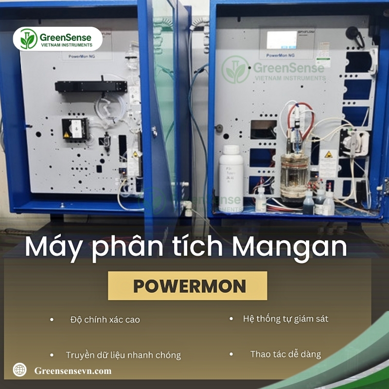 Máy phân tích Mangan PowerMon của Đức