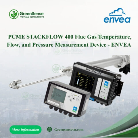 PCME STACKFLOW 400 ENVEA Flue Gas Temperature, Flow, and Pressure ...
