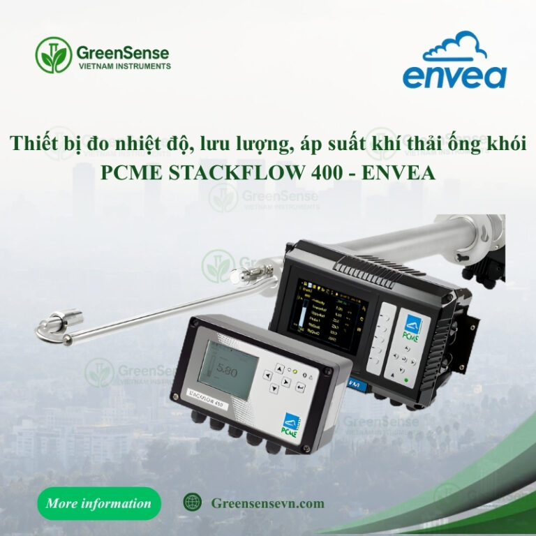 Thiết bị đo nhiệt độ, lưu lượng, áp suất khí thải ống khói PCME ...