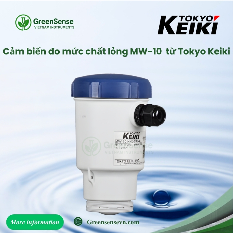Máy đo mức radar không tiếp xúc Tokyo Keiki MW-10