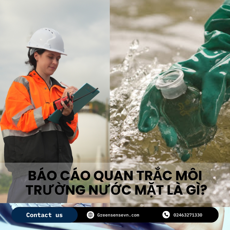 báo cáo quan trắc môi trường nước mặt là gì